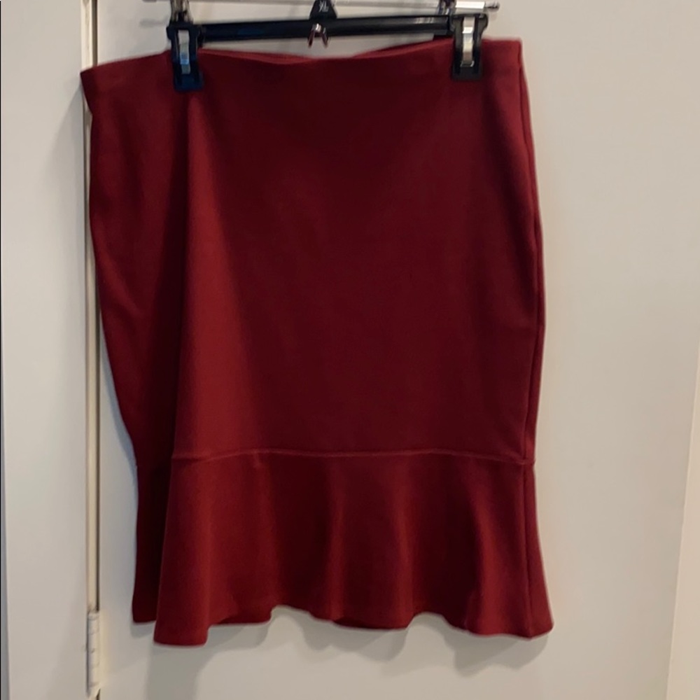 Bailey/44 crimson red skirt